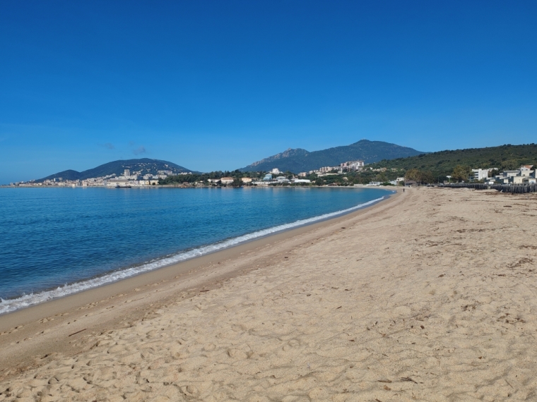 Plage du Ricantu entre Ajaccio et son aéroport